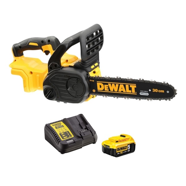 Akumuliatorinis grandininis pjūklas Dewalt DCM565P1-QW, 30 cm