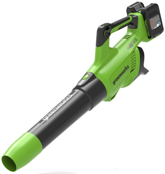 Akumuliatorinis lapų pūstuvas Greenworks G24X2ABK2x