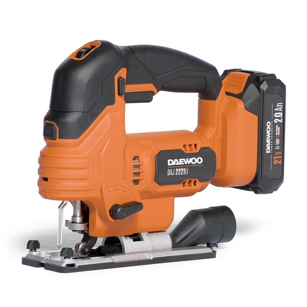 Akumuliatorinis siaurapjūklis Daewoo DAJ 2221Li SET, 21 V