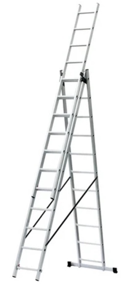 Kopėčios 3 dalių universalios Haushalt BL-E311, 314 - 732 cm