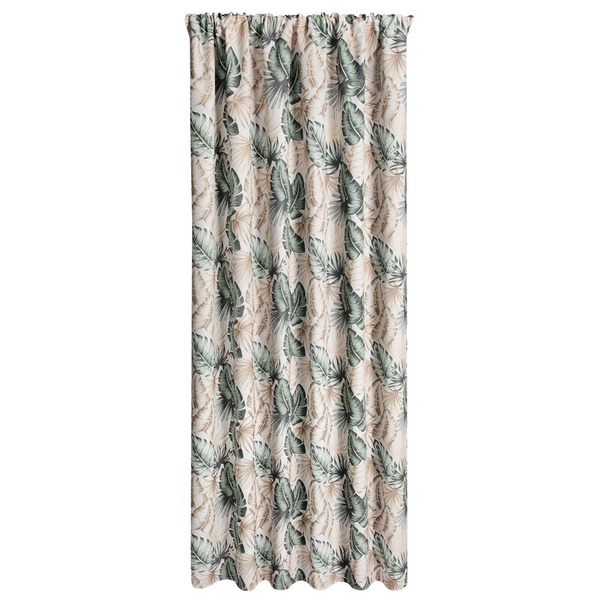Pavėsinės užuolaidos Garden 7, 155 x 200 cm, smėlio sp./žalia sp.