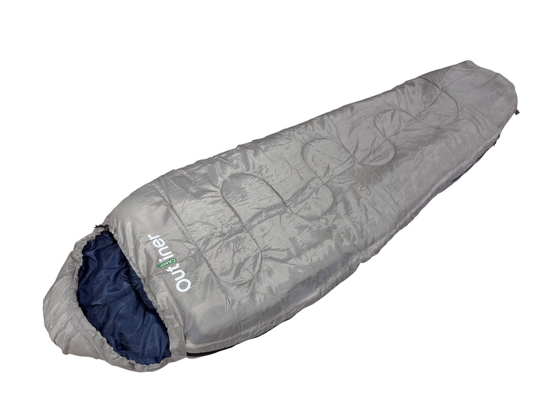 Miegmaišis Outliner, mėlyna sp./pilka sp., 230 cm