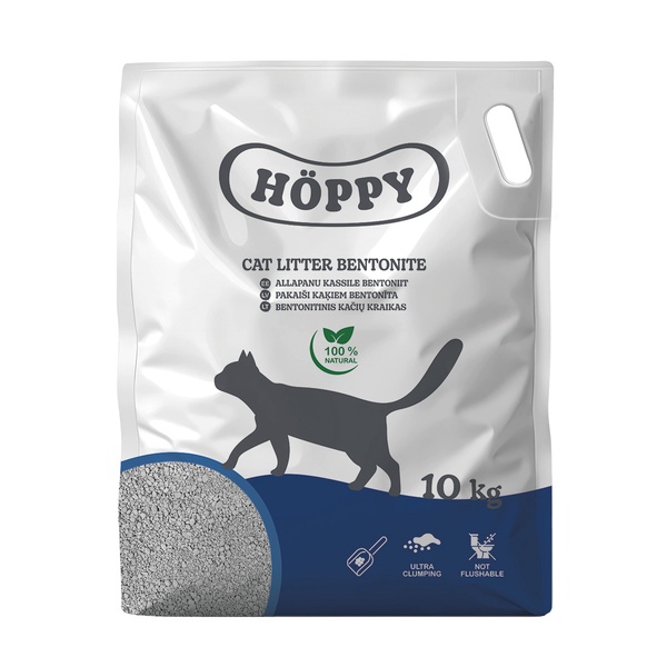 Kačių kraikas Höppy, organinis (sušokantis), 10 kg, 23 l