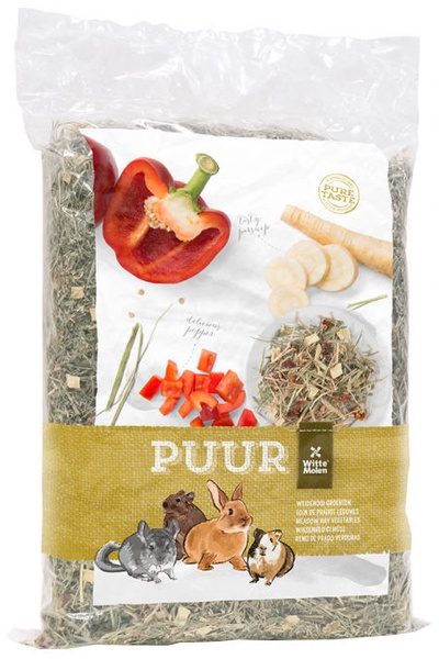 Maistas graužikams Witte Molen, šinšiloms/triušiams/jūrų kiaulytėms, 0.5 kg