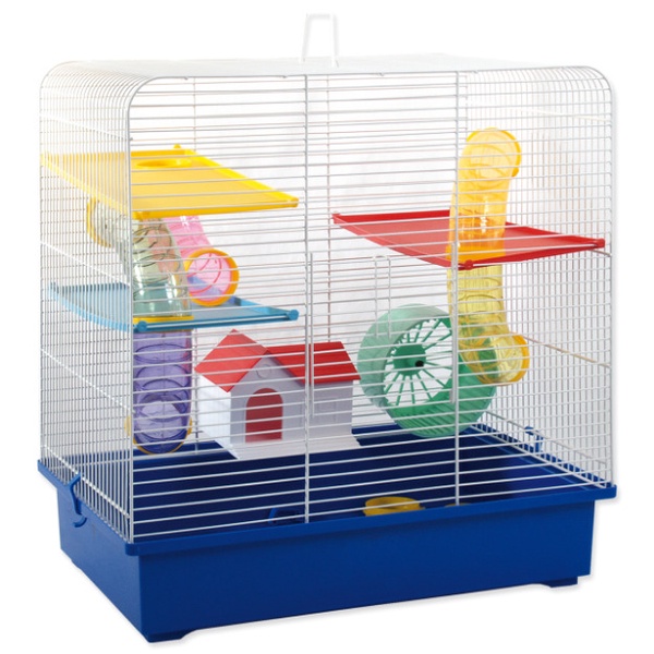 Narvas graužikams Plaček CH 5, 49 cm x 32.5 cm x 52.5 cm, mėlyna sp./balta sp.