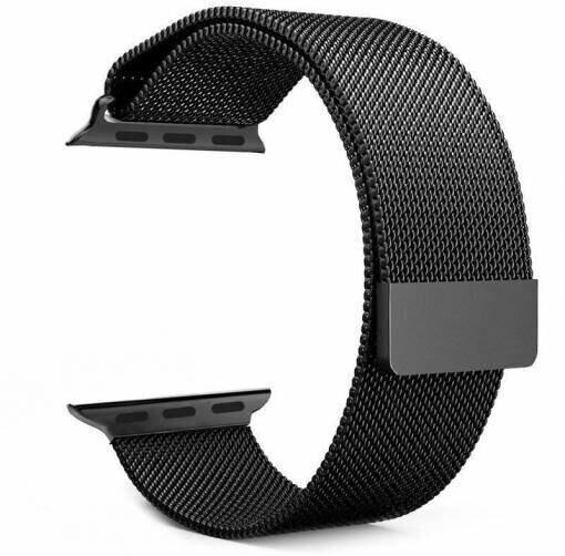 Dirželis Tactical, Apple Watch 1/2/3 Band, juoda sp.