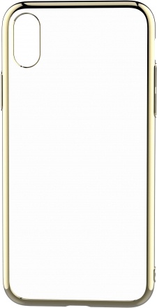 Telefono dėklas Devia Glitter Soft for iPhone XS/X, Apple iPhone X / XS, aukso sp.