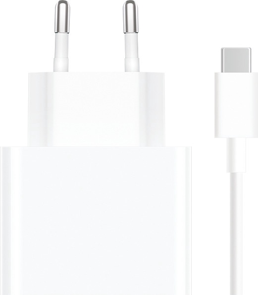 Telefono įkroviklis Xiaomi 67W Charging Combo Type-A EU, USB-C, balta sp.