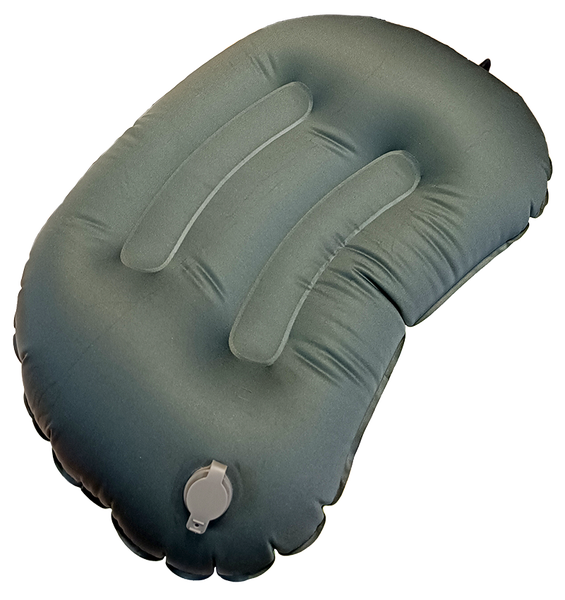 Pripučiama pagalvė Besk, žalia sp., 44 cm x 32 cm x 13 cm