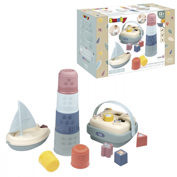 Lavinamasis rinkinys Smoby Little 3in1, įvairių spalvų