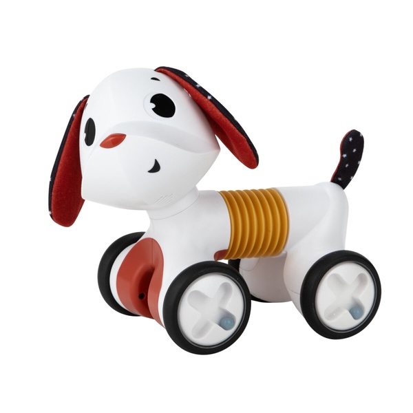 Stumiamas žaislas, šuo Tiny Love Tiny Rockers, balta sp.