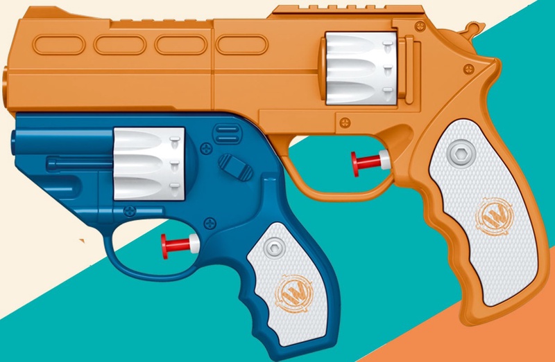 Žaislinis vandens šautuvas 936-390 Mėlyna sp./Oranžinė sp.