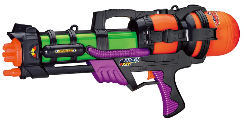 Žaislinis vandens šautuvas 71492r/219 Įvairių spalvų/(spalva/dizainas parenkami atsitiktine tvarka)