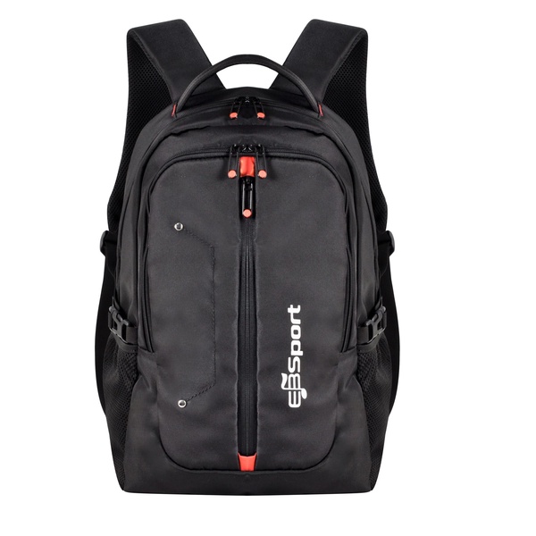 Mokyklinė kuprinė Ebox ENL63515B, juoda sp., 31 cm x 14 cm x 45 cm