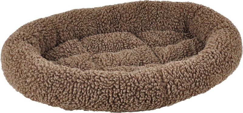 Gyvūno guolis Flamingo Sherpa Oval 516667, ruda sp., 80 x 58 x 8 cm