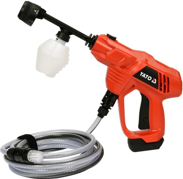 Akumuliatorinė aukšto slėgio plovykla Yato YT-85930, 23 Bar