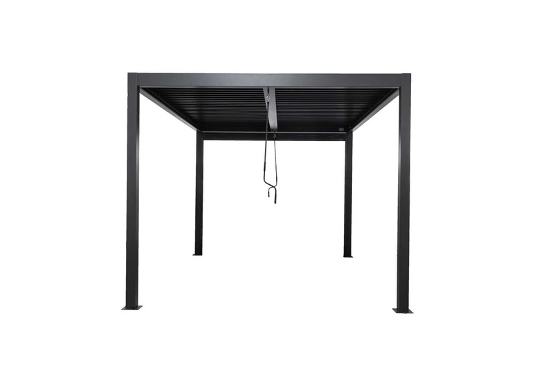 Pavėsinė Domoletti, 400 x 300 cm, ruda sp.