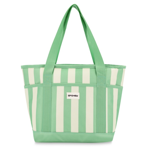 Šaltkrepšis Spokey Acapulco, balta sp./žalia sp., 39 x 27 cm, 12 l