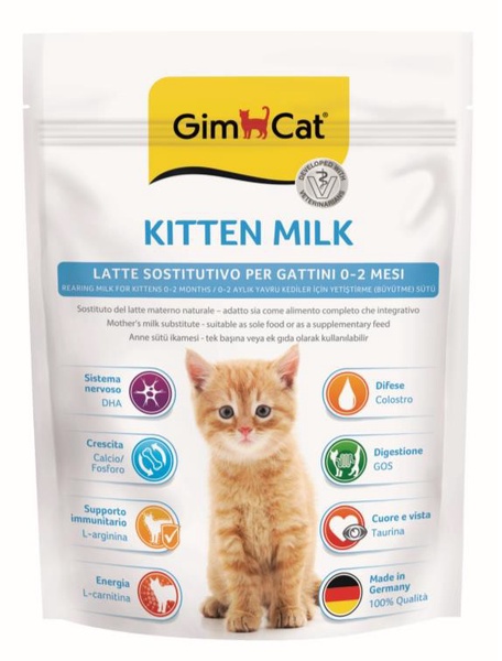 Maisto papildai, vitaminai katėms Gimborn GimCat Kitten Milk, pienas, 0.2 kg