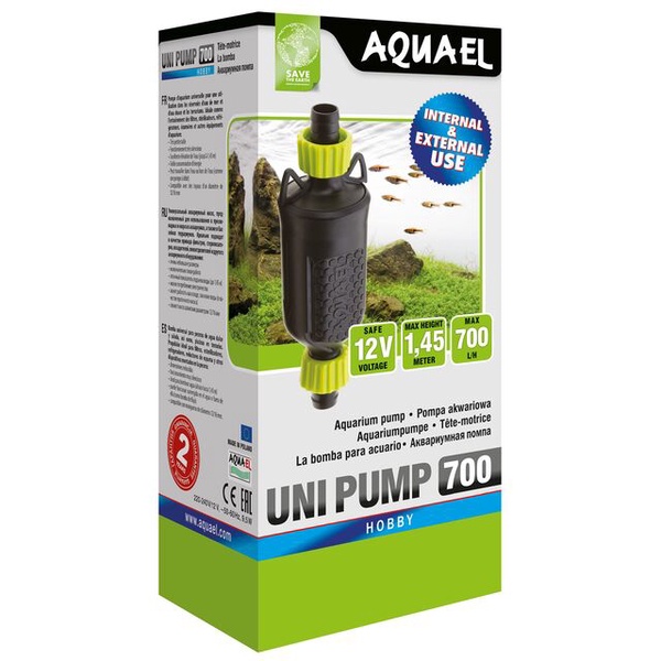 Oro pompa Aquael Unipump 700, juoda sp., 17 cm