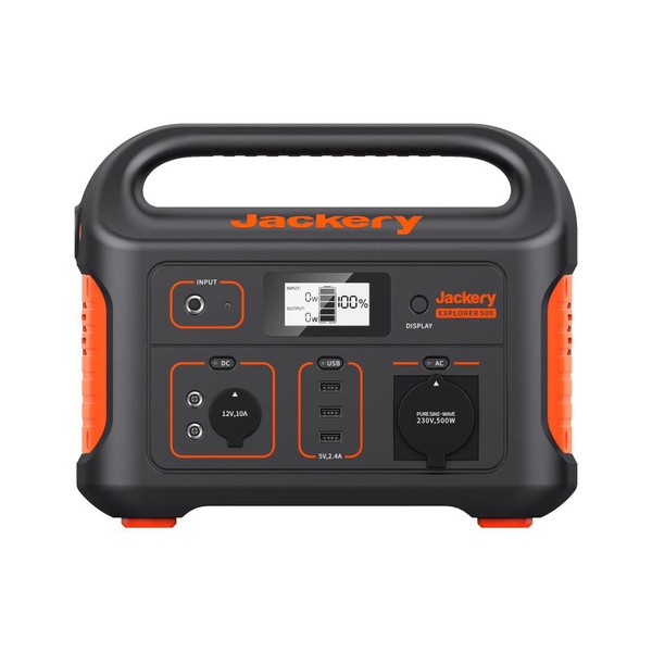 Nešiojamas įkroviklis (Power bank) Jackery, 1 mAh, juoda sp./oranžinė sp.