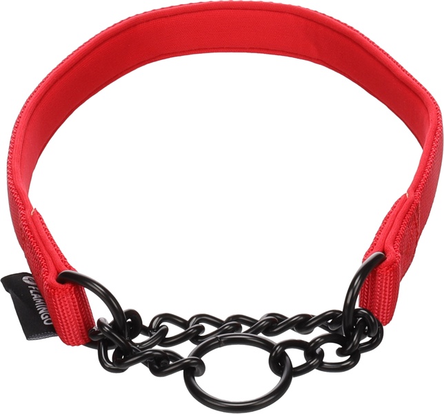 Antkaklis šunims Flamingo Trero, raudona sp., 320 - 400 mm x 15 mm, XS