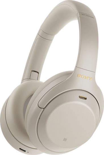 Belaidės ausinės Sony WH-1000XM4, sidabro sp.