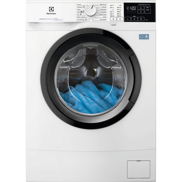 Skalbimo mašina Electrolux 600 serija EWS6406BE, 6 kg, balta sp.