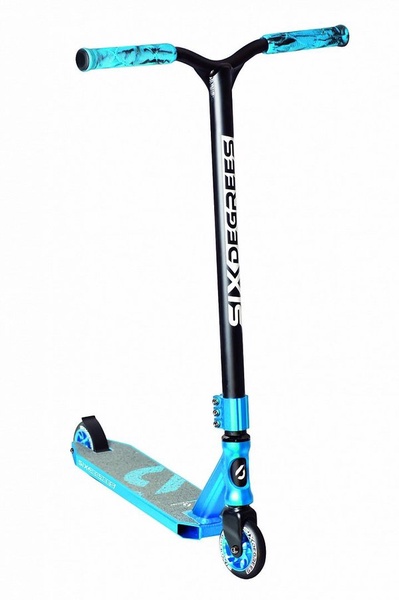 Paspirtukas triukams Six Degrees 9214731, juoda sp./žydra sp.