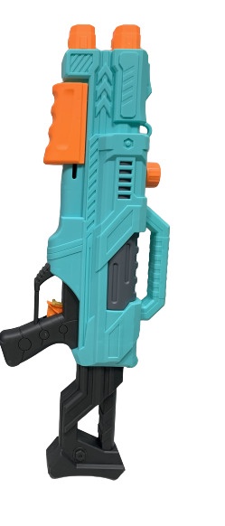 Žaislinis vandens šautuvas YB326134, 59 cm Mėlyna sp./Juoda sp./(spalva/dizainas parenkami atsitiktine tvarka)