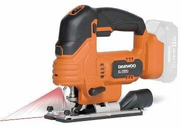Akumuliatorinis siaurapjūklis Daewoo DAJ 2221Li, 18 - 21 V