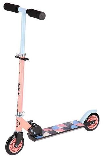 Vaikiškas paspirtukas Nils Extreme HD026, mėlyna sp./rožinė sp.