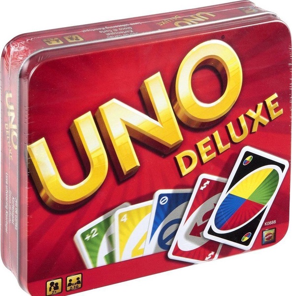 Uno kortų žaidimas Mattel Games Deluxe K0888, LT LV EE RUS EN