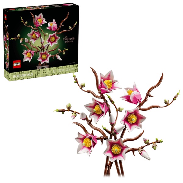 Konstruktorius LEGO® Botanical Collection Magnolijos šakelės 11510, 435 vnt.
