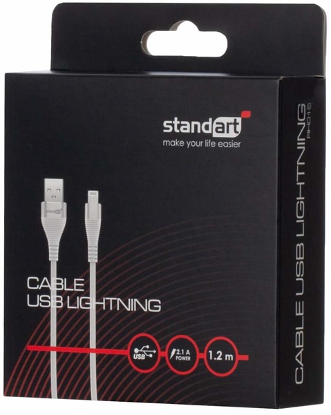Laidas Standart GT-RH015, Lightning, 120 cm, sidabro sp.