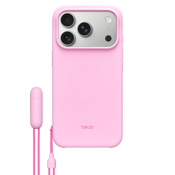 Telefono dėklas Beats Kickstand MagSafe MGY84LL/A, iPhone 17 Pro, pebble pink sp.