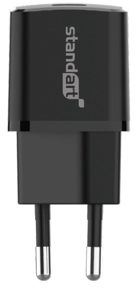 Telefono įkroviklis Standart GT-RH21 mini, USB Type-C, juoda sp., 20 W