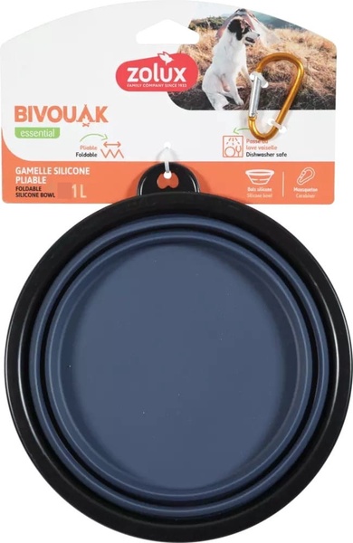 Sulankstomas dubenėlis gyvūnui Zolux, 1 l