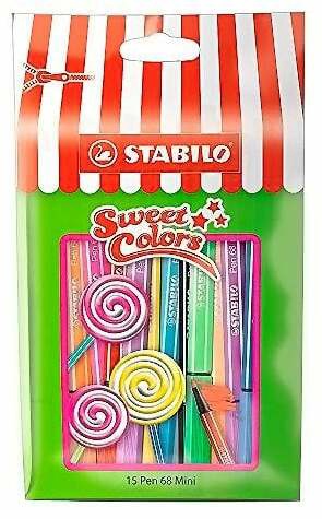 Rašiklis Stabilo Pen 68 Lollipop, įvairių spalvų, 1 mm
