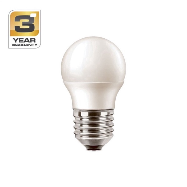 Lemputė Standart LED, P45, 2700 °K, E27, 4.9 W, 470 lm
