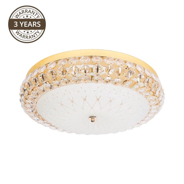 Šviestuvas lubų Domoletti Celsi, LED, 3000 - 6500 °K, 1 x 36 W, aukso sp./balta sp.