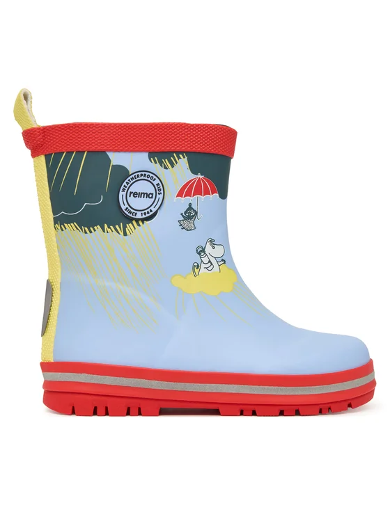 Reima Guminiai batai Reima Moomin Magisk Rain Boots 5400001B-61A1 Mėlyna