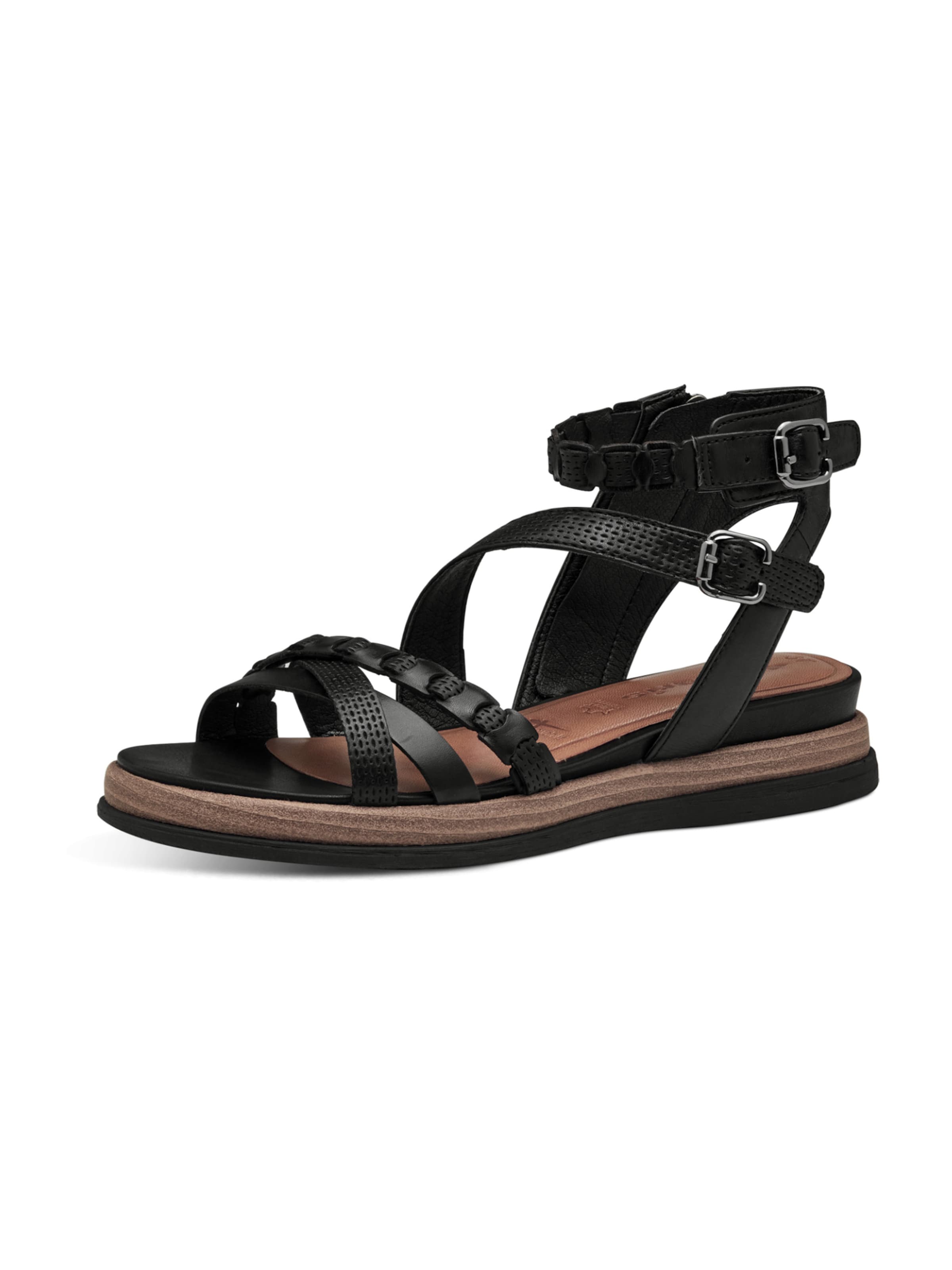 TAMARIS Basutės su dirželiais