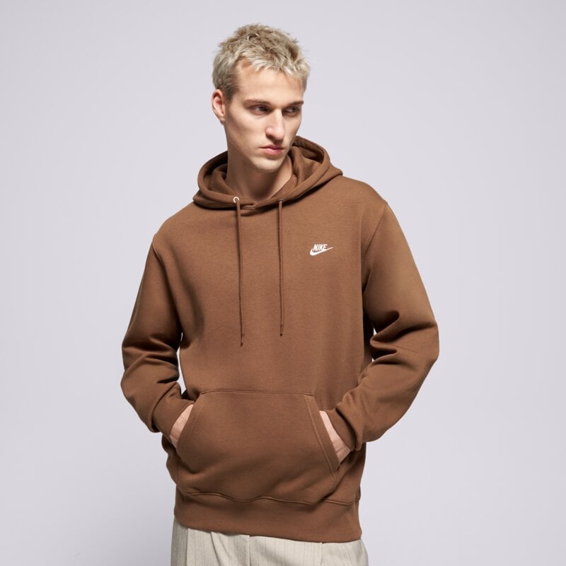 NIKE DŽEMPERIS SU GOBTUVU M NK CLUB BB PO HOODIE