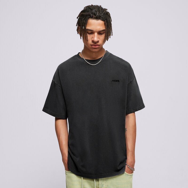 PROSTO  MARŠKINĖLIAI BLAC WASHED BLACK