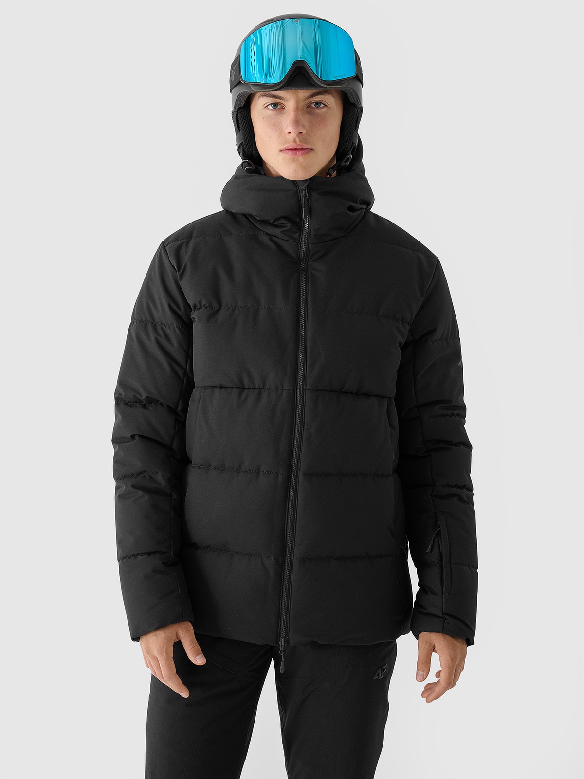 Vyriška slidinėjimo striukė 5000 membrana - juoda