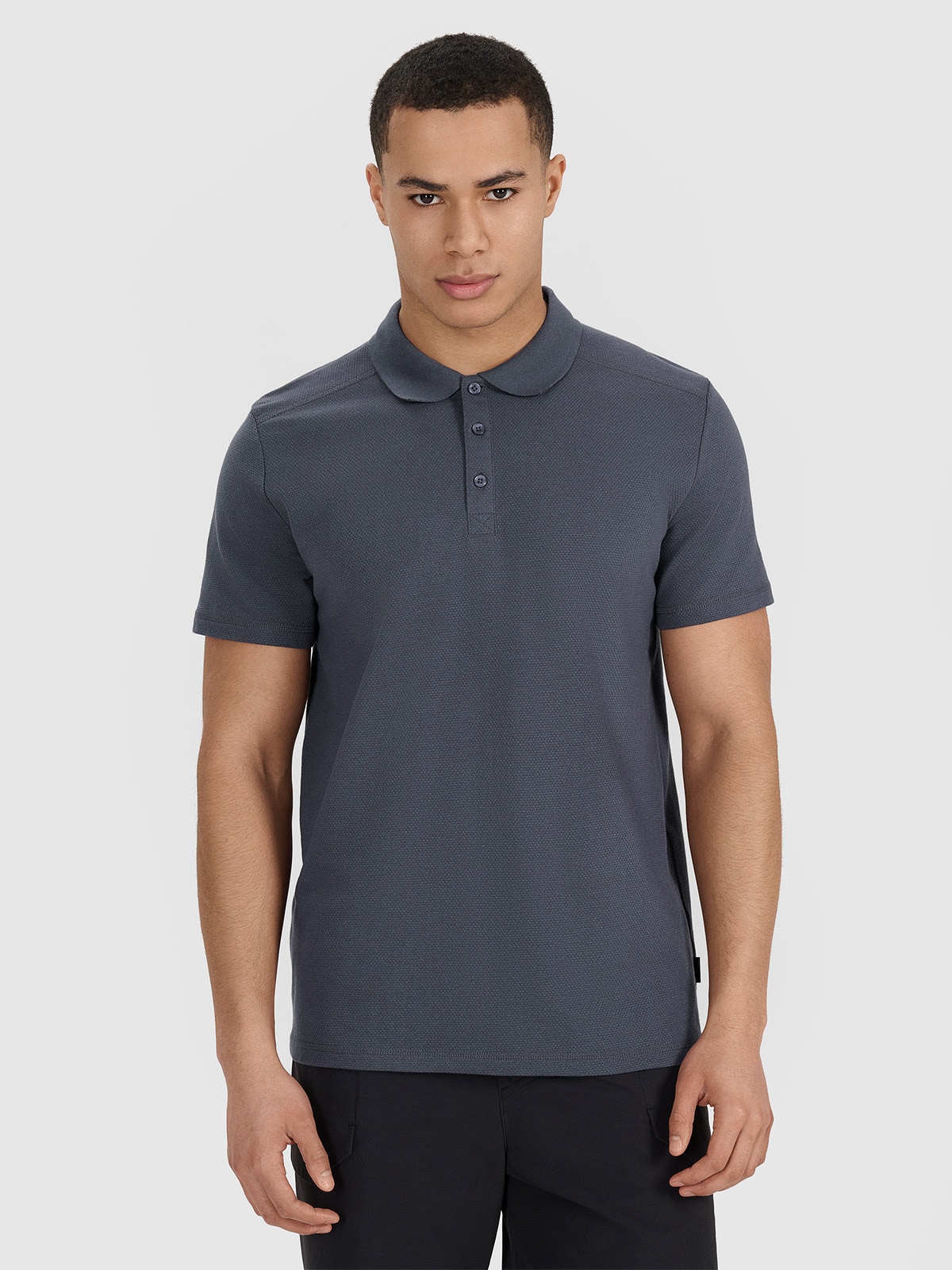 Vyriški polo regular marškinėliai - pilki