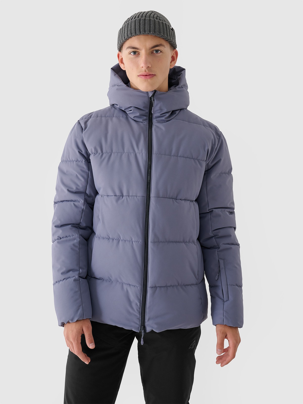 Vyriška slidinėjimo striukė 5000 membrana - tamsiai mėlyna