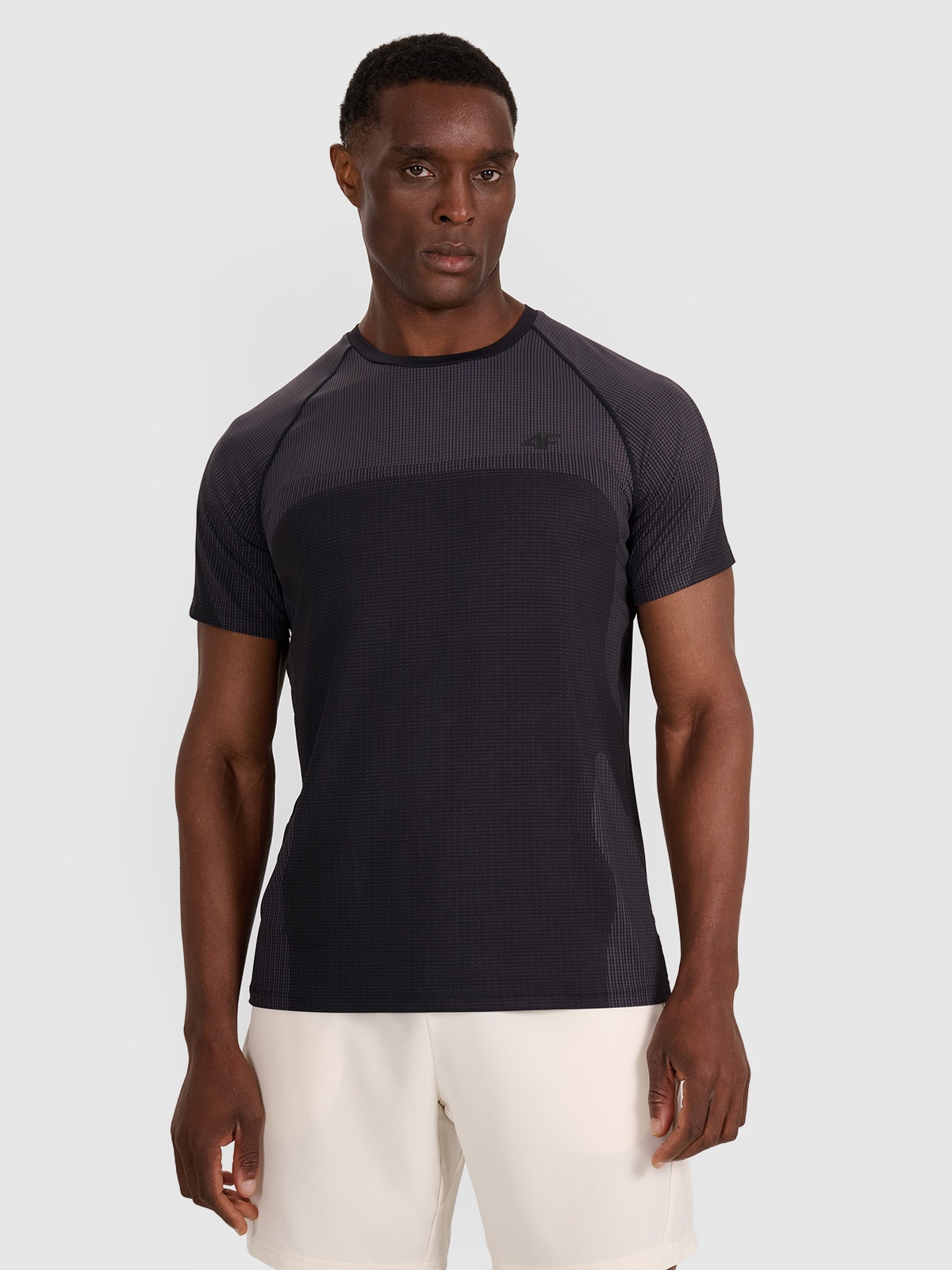 **Vyriški greitai džiūstantys treniruočių marškinėliai - pilki