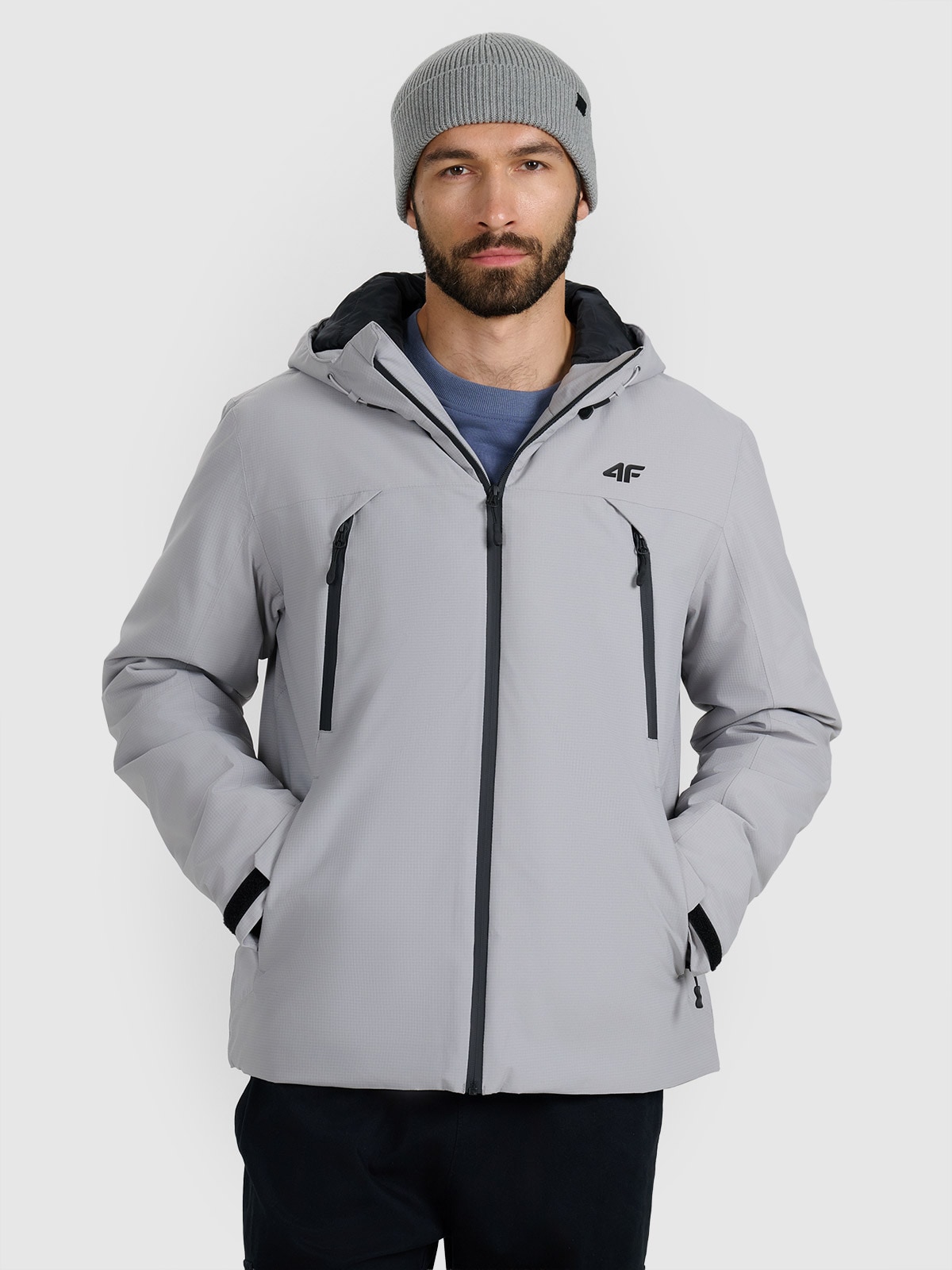 Vyriška pereinamojo laikotarpio striukė 10000 membrana - pilka